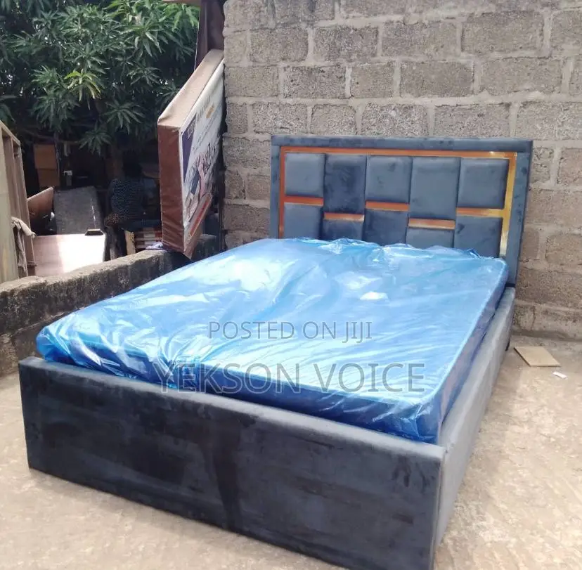 Double Bed Frame With Mattress