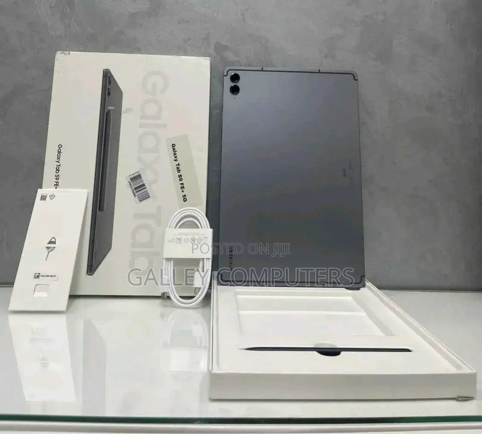 New Samsung Galaxy Tab S9 FE+ 256 GB Black