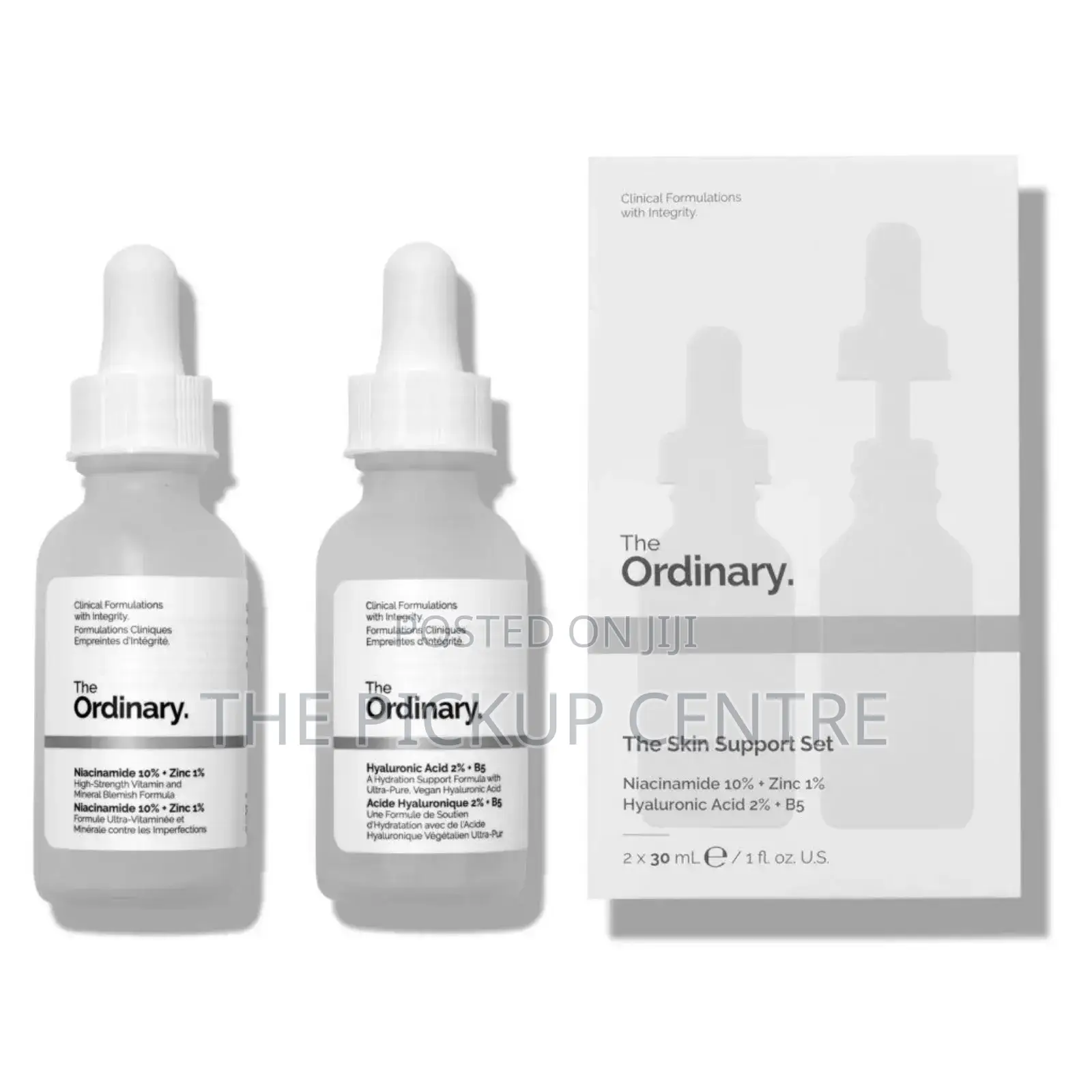 The Ordinary the Skin Support Set: Niacinamide Ha Serums