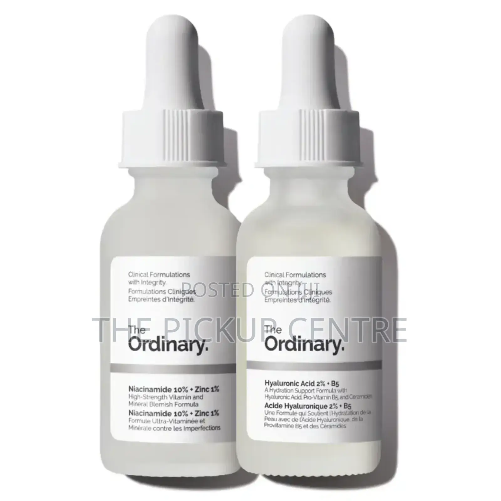 The Ordinary the Skin Support Set: Niacinamide Ha Serums
