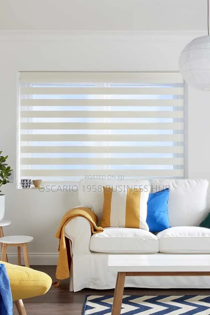White House Zebra Window Curtain Blinds