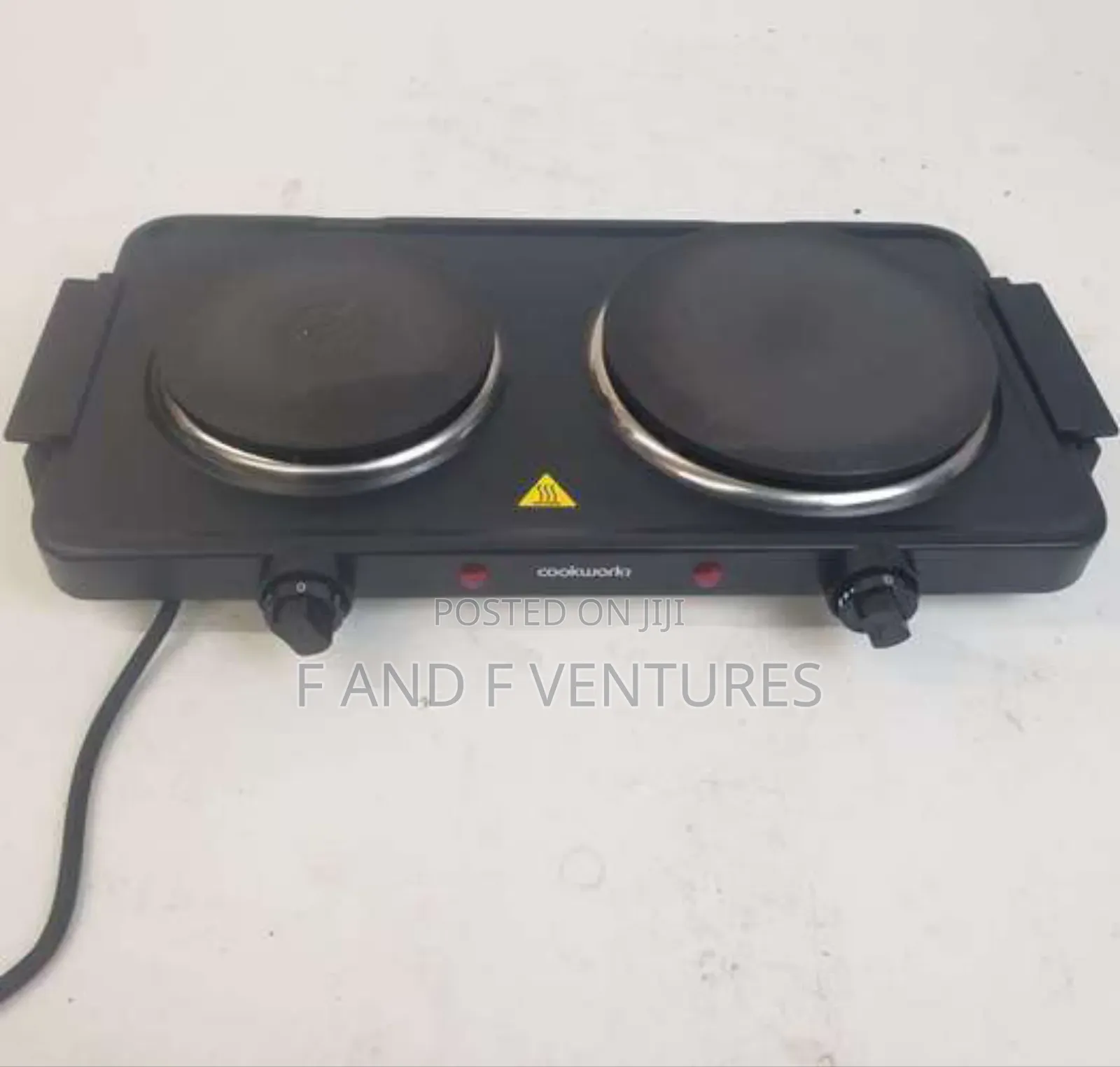 Cookworks Double Hot Plate - Uk