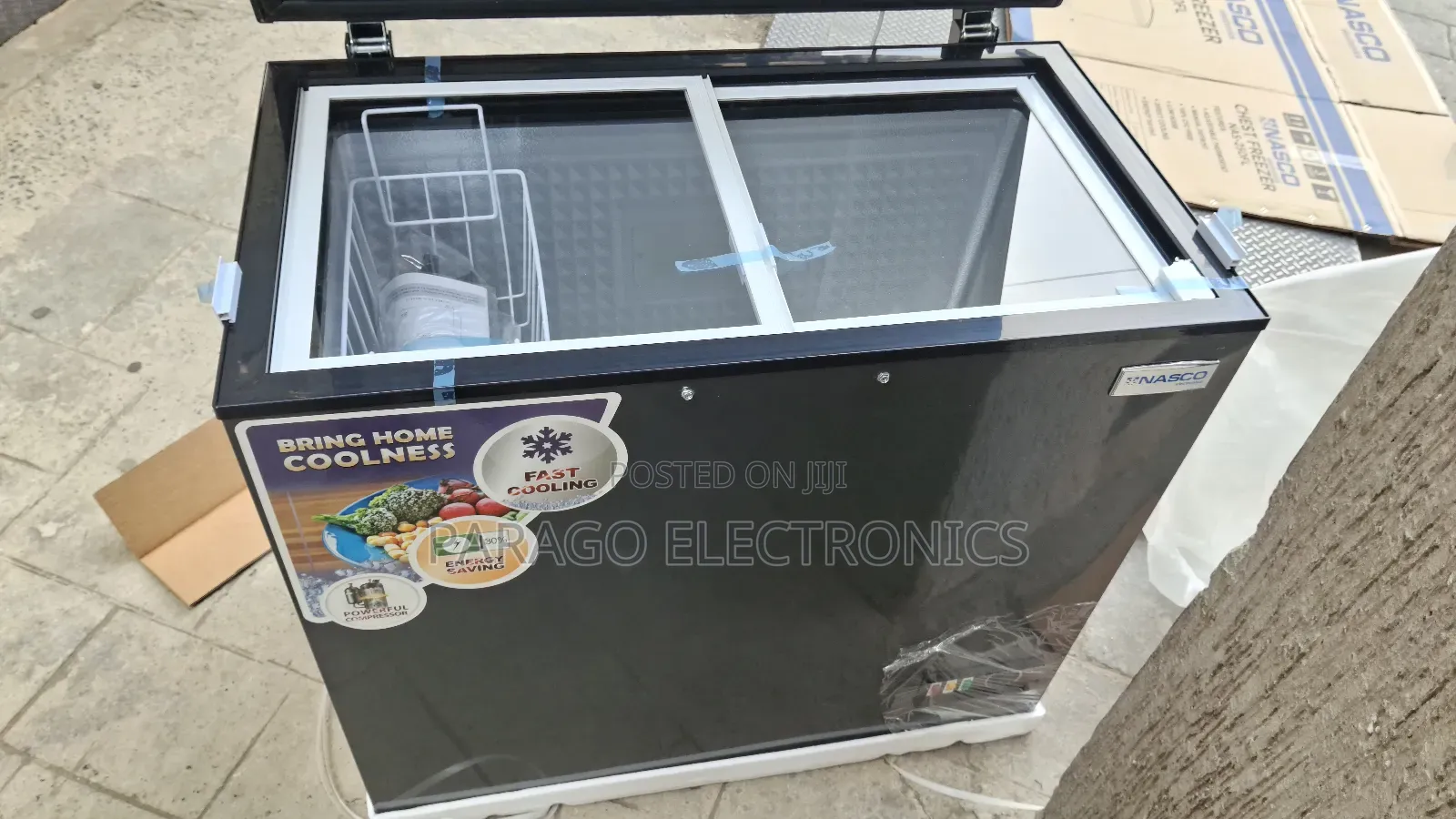 Nasco 200ltrs Chest Freezer Nas-250fl