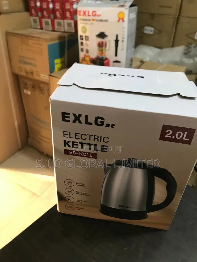 Boil In Minutes With Exlgst 2.0l Electric Kettle