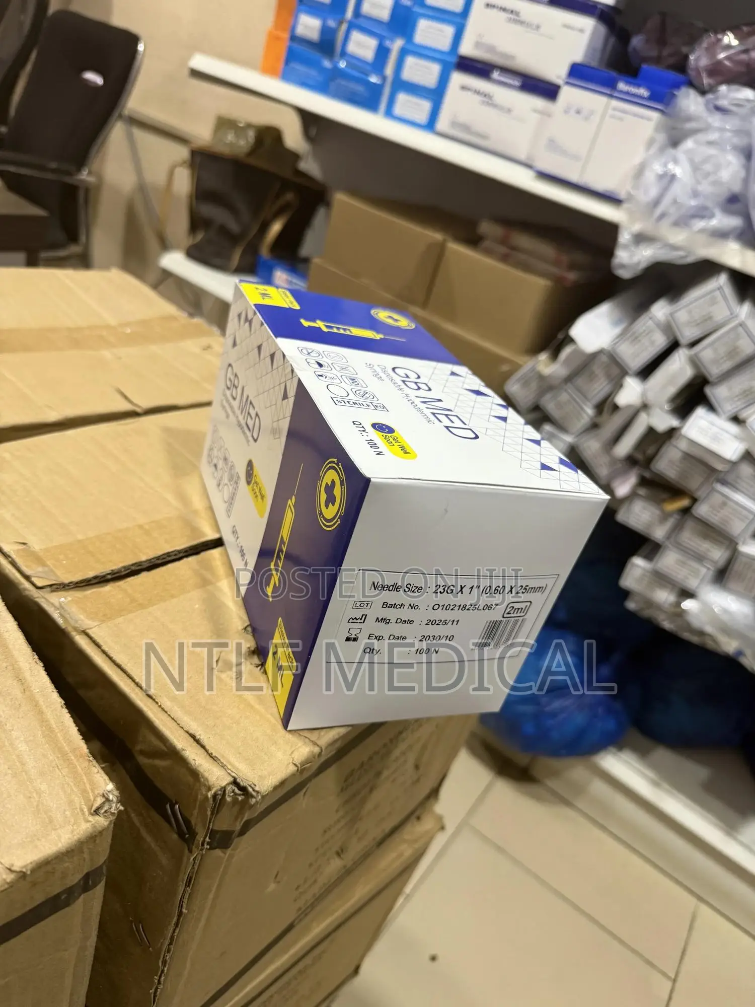 Syringe and Needle 2ml