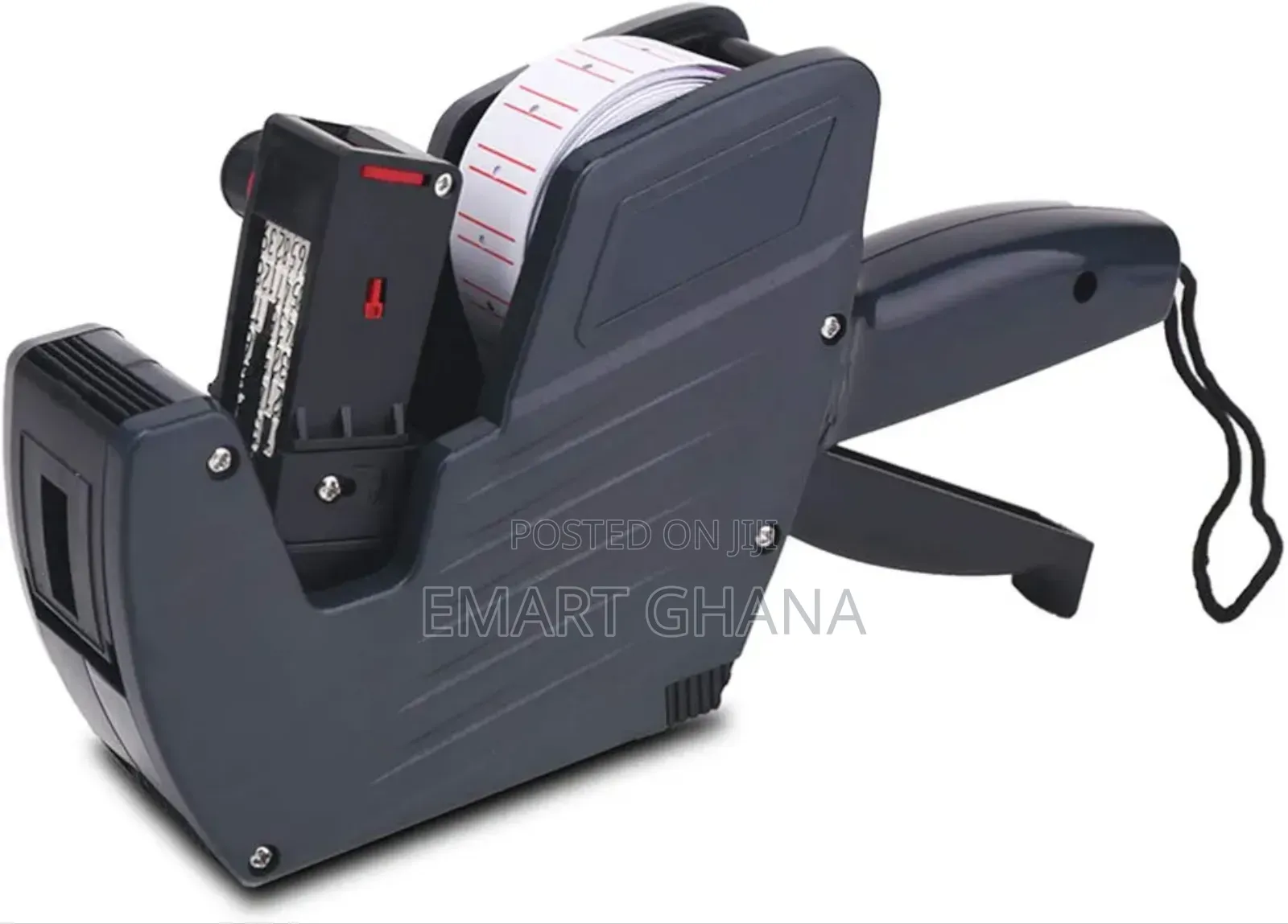 8 Digits Tag Gun Labeler Labeller With Red Lines Label Paper Retail