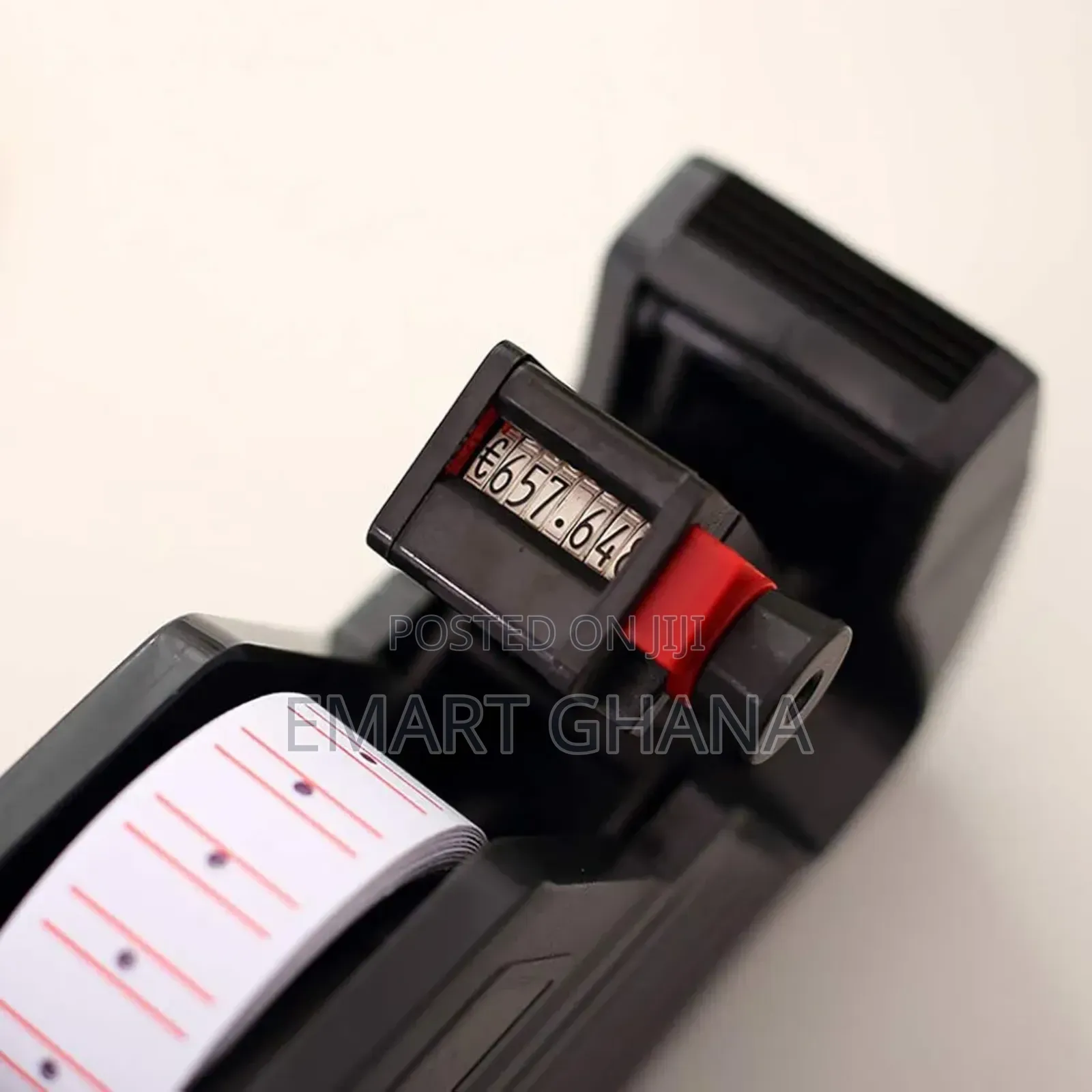 8 Digits Tag Gun Labeler Labeller With Red Lines Label Paper Retail