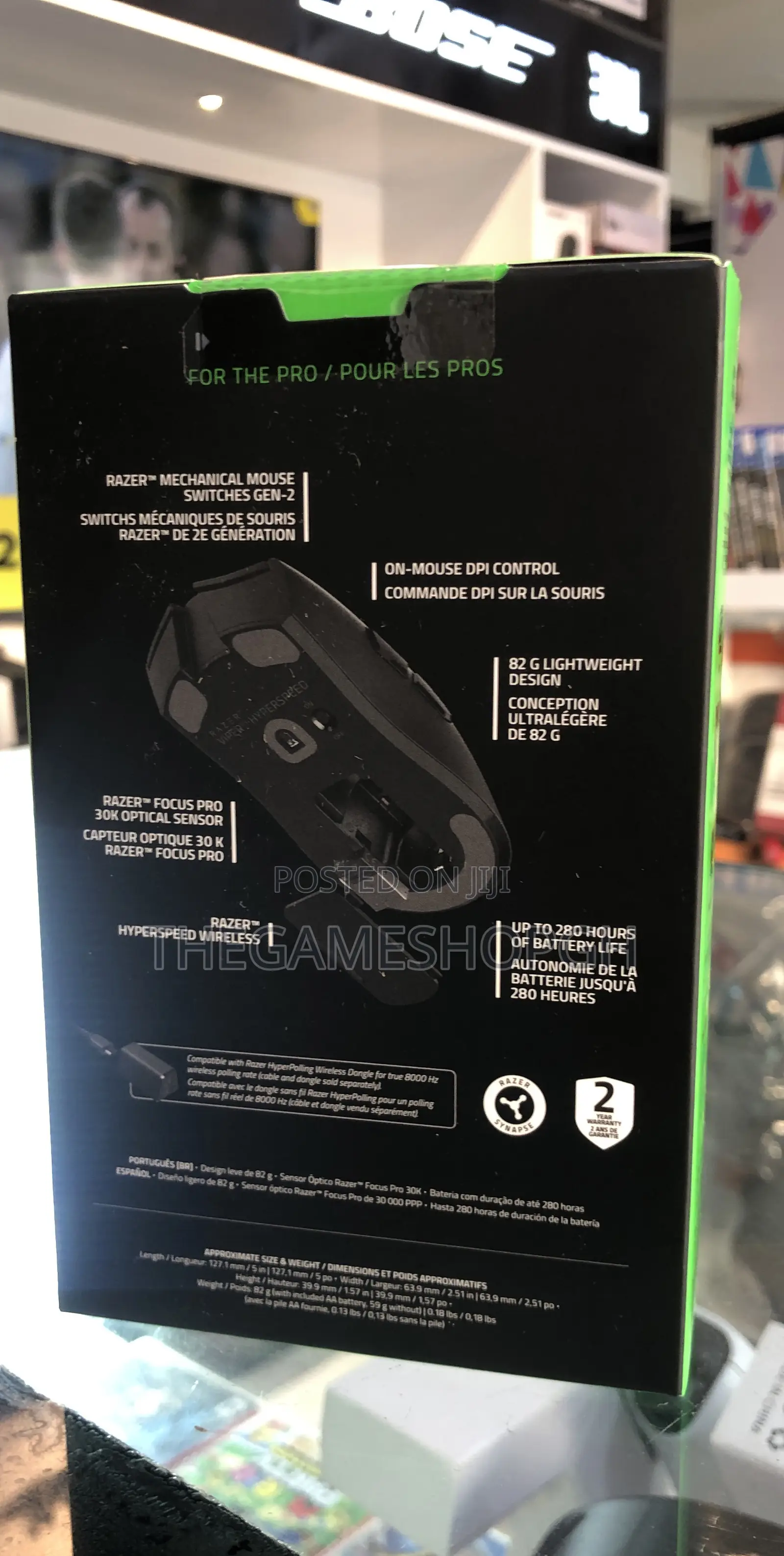 Razer Viper V3 Hyperspeed Gaming Mouse