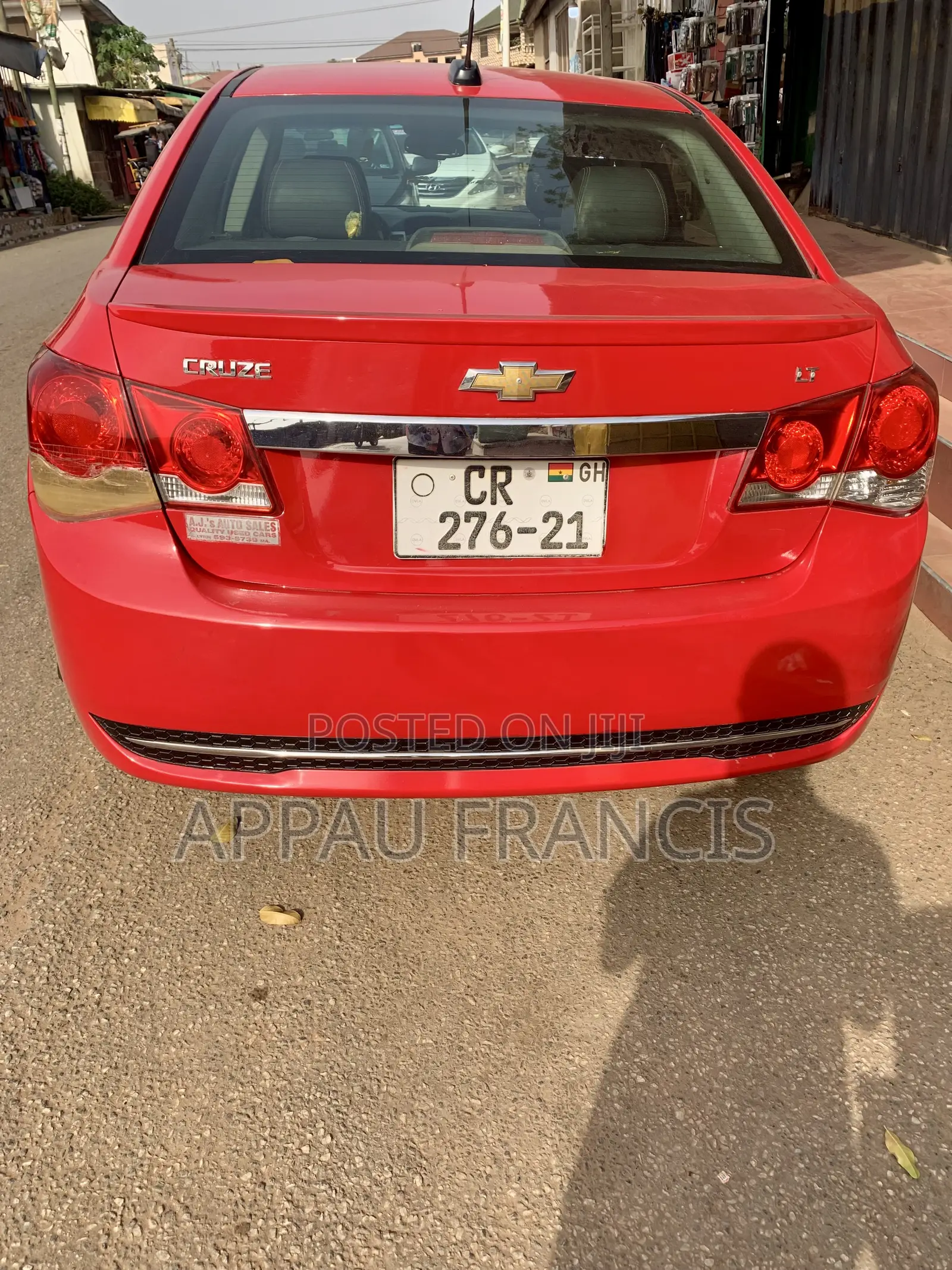 Chevrolet Cruze 2015 Red