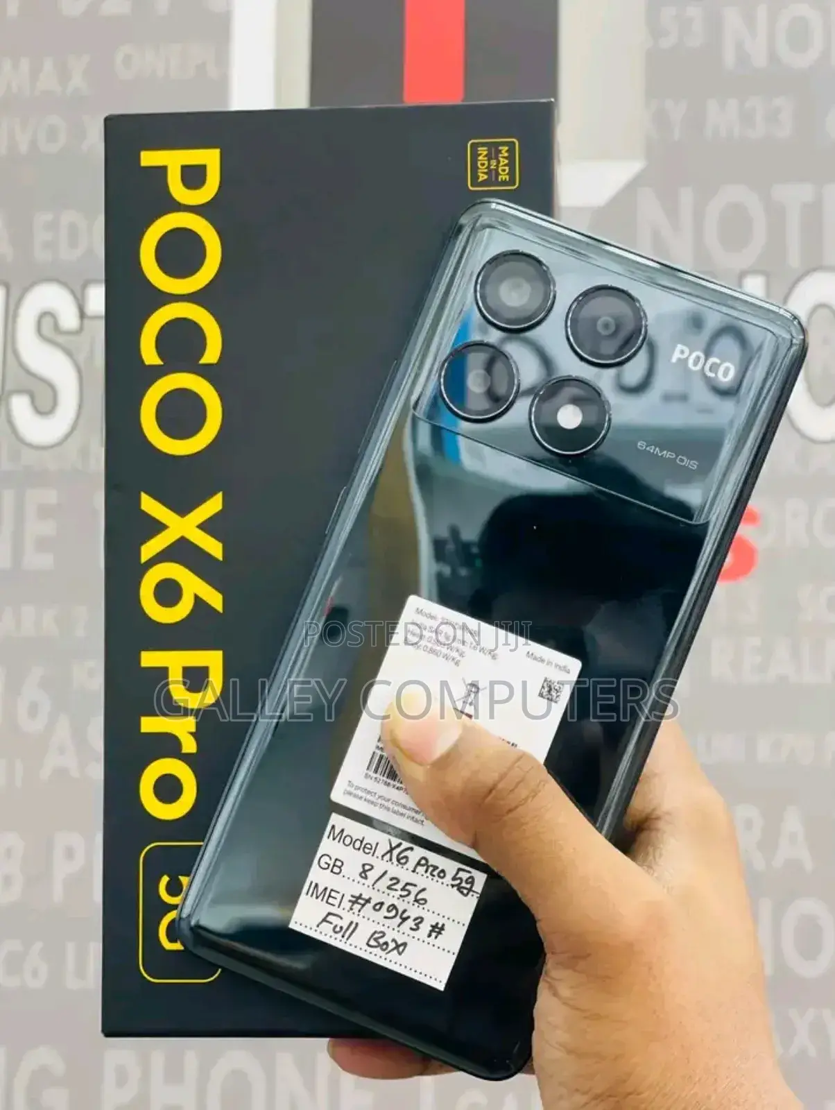 New Xiaomi Poco X6 Pro 512 GB Black