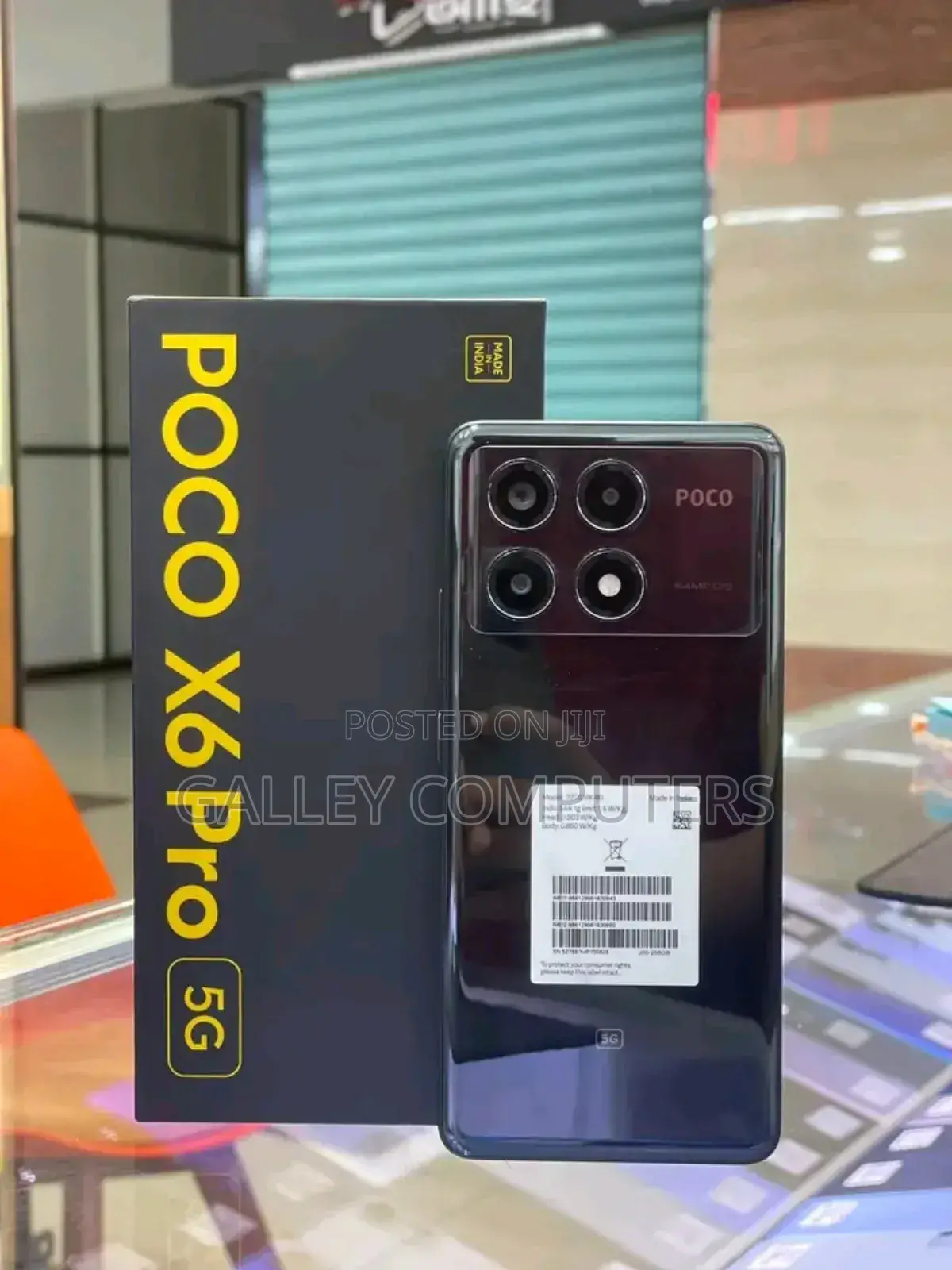 New Xiaomi Poco X6 Pro 512 GB Black
