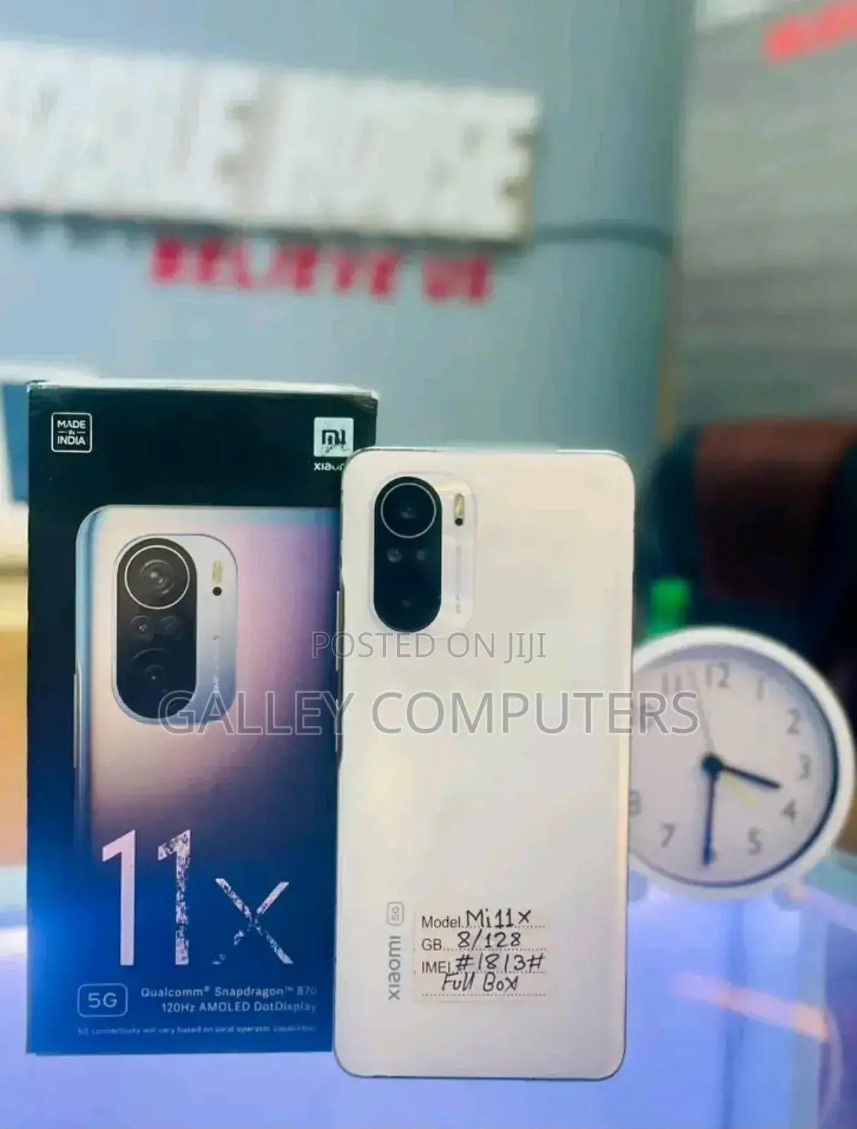 New Xiaomi Mi 11X 128 GB Black