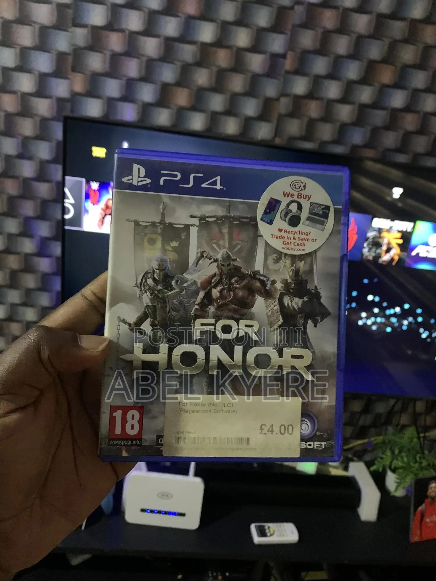 For Honor Cd Available for Both Ps4 , Ps5 and Pc Games