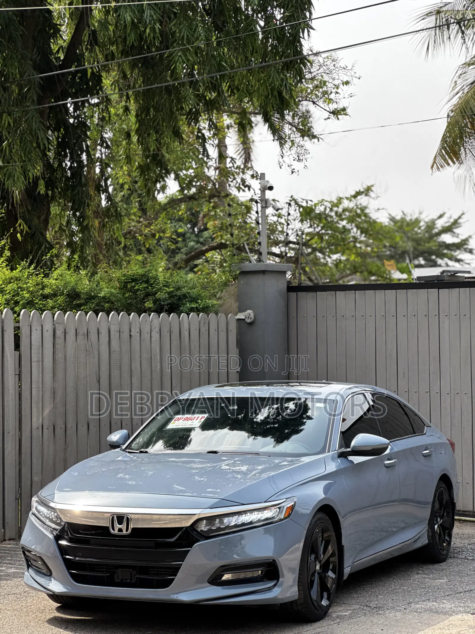 Honda Accord Touring 2018 Gray