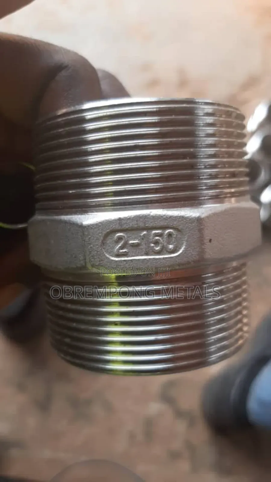 2" Stainless Nipple 304