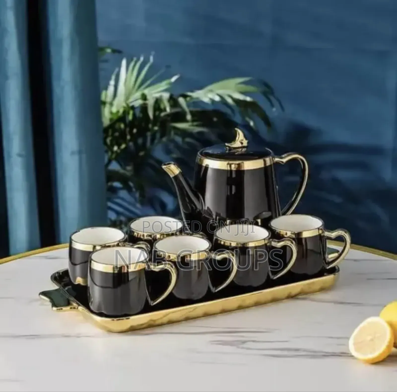 8pcs Ceramic Tea Set