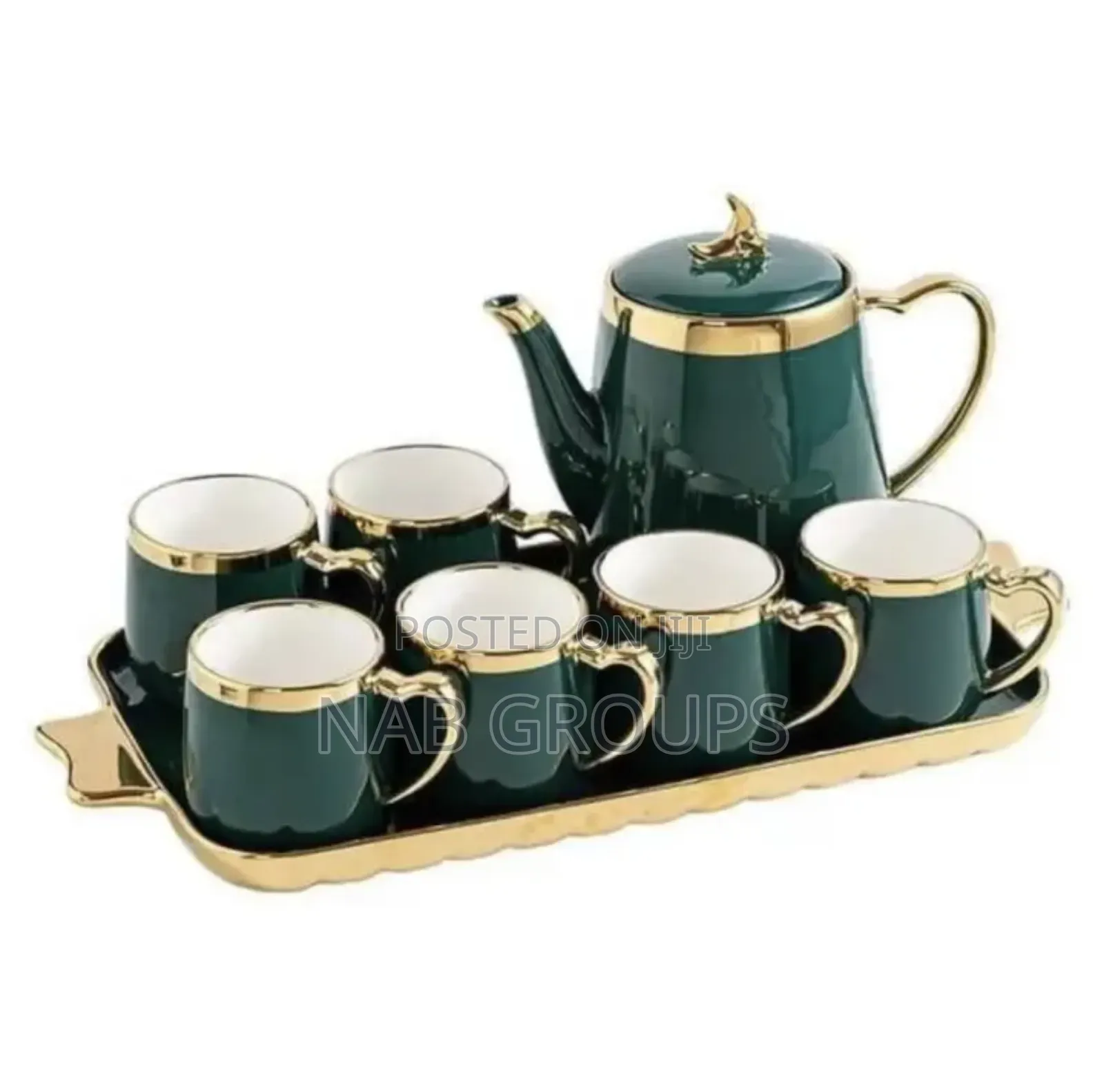 8pcs Ceramic Tea Set