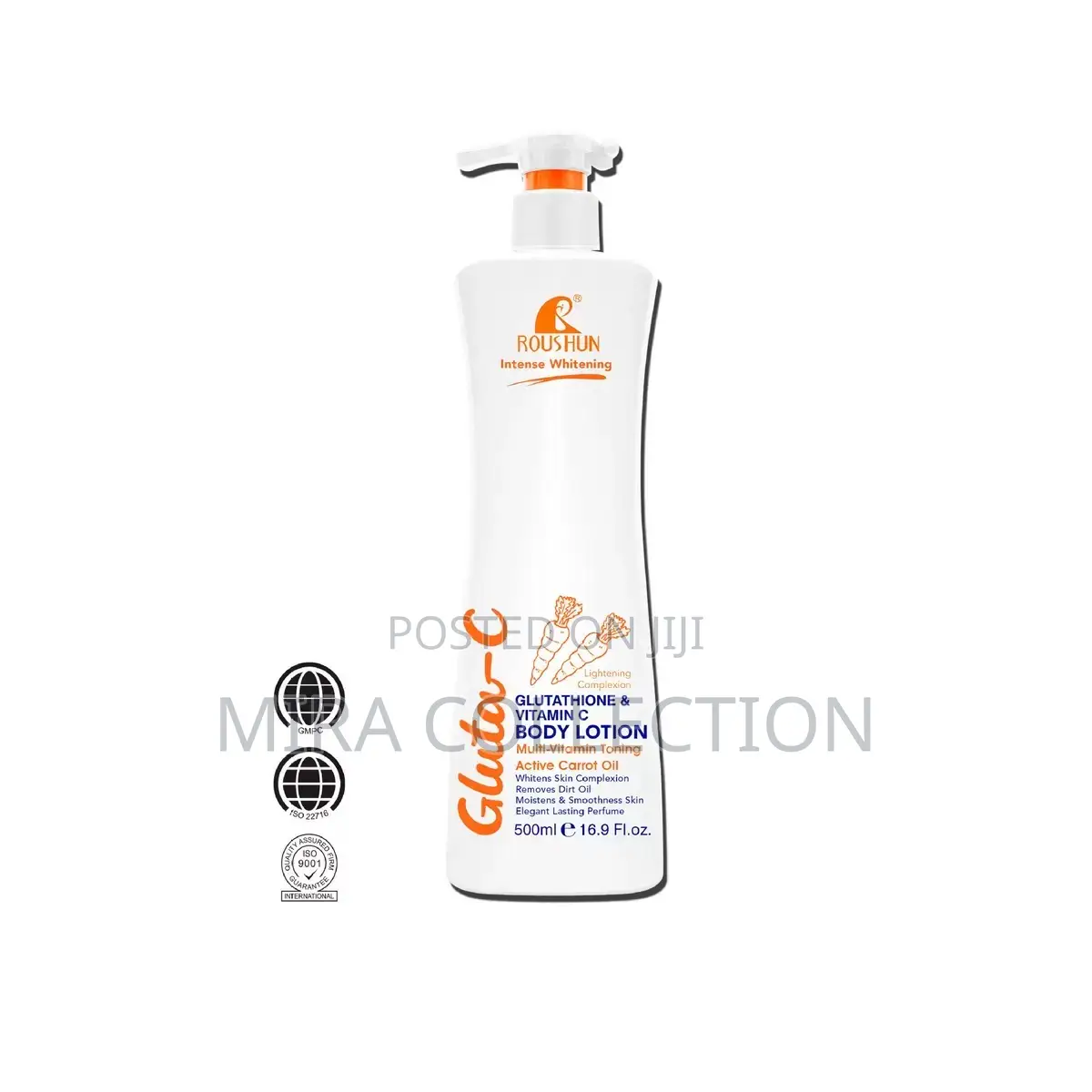 Roushun Gluta Vitamin C Carrot Oil Body Lotion