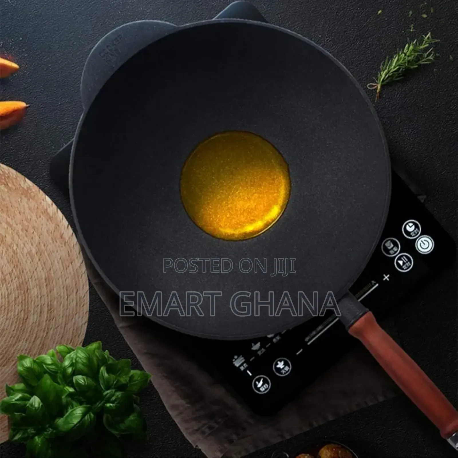 Non-stick Frying Pan With Lid For Household Multi-purpose Cooking Pot
