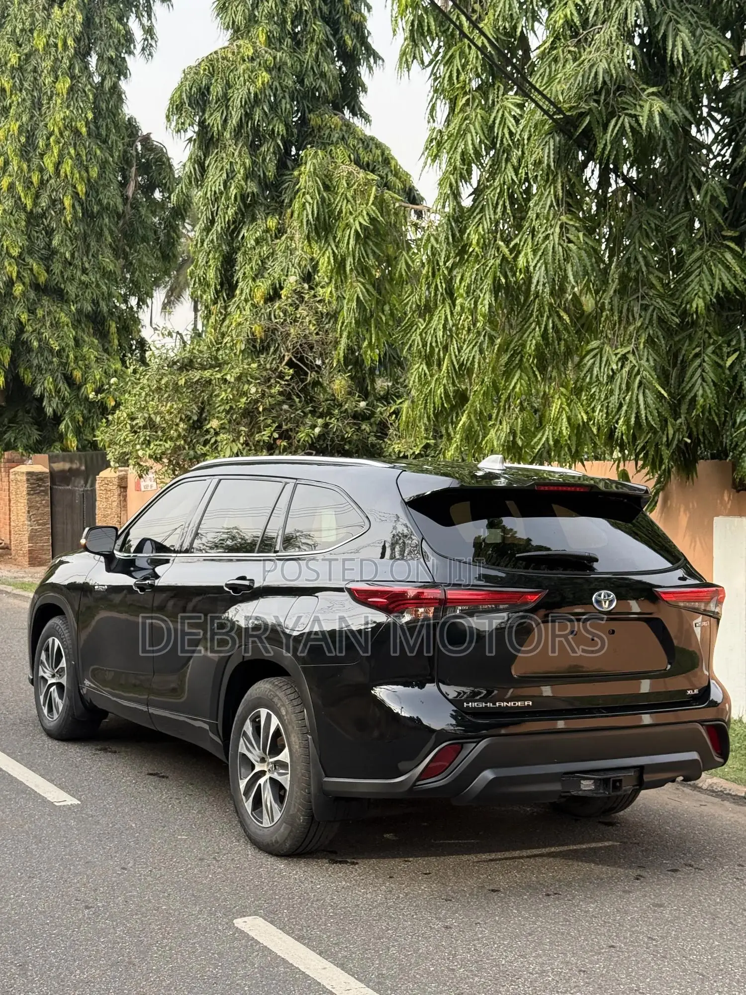 Toyota Highlander XLE 2021 Black