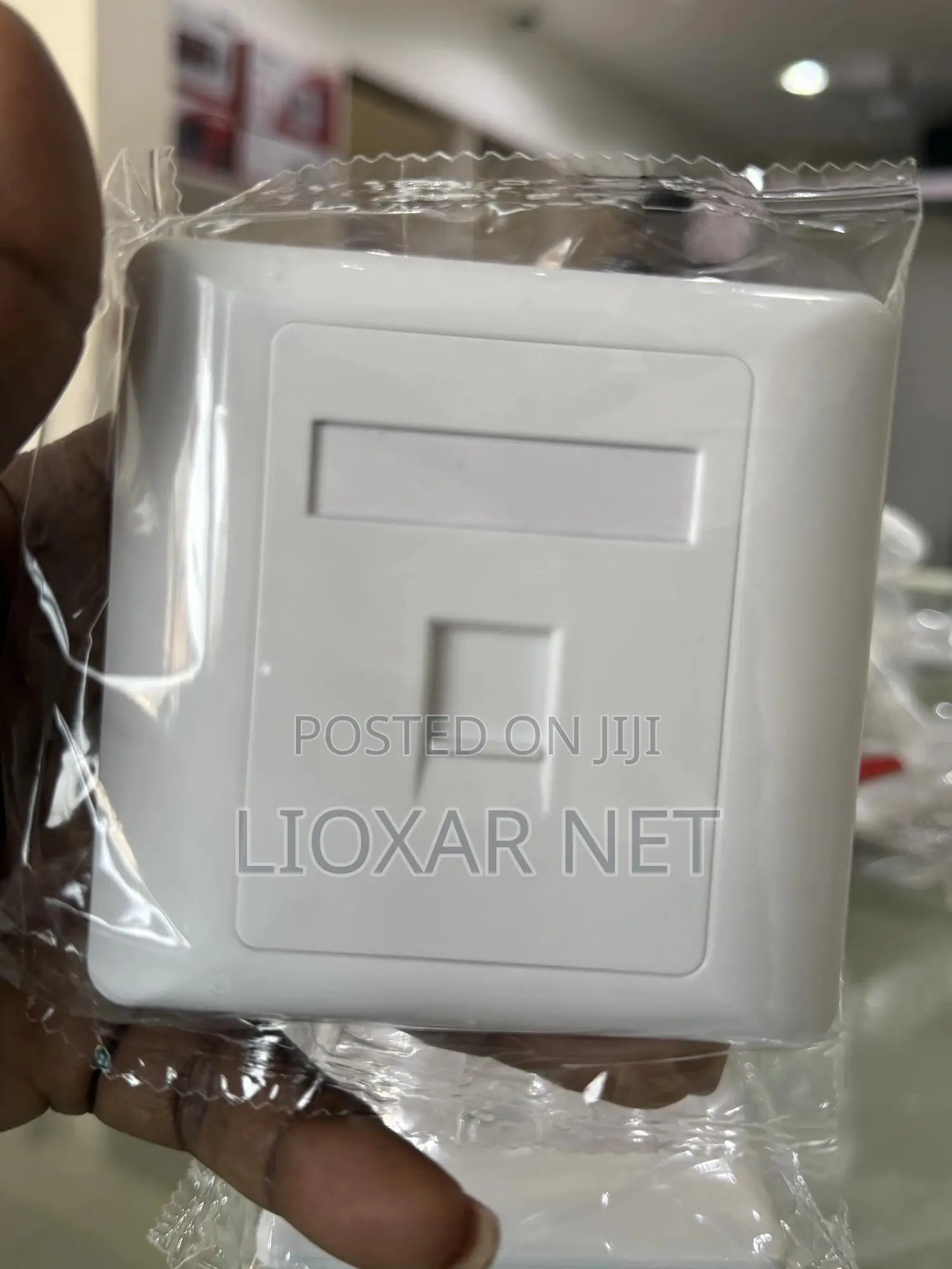Cat6 Single Faceplate