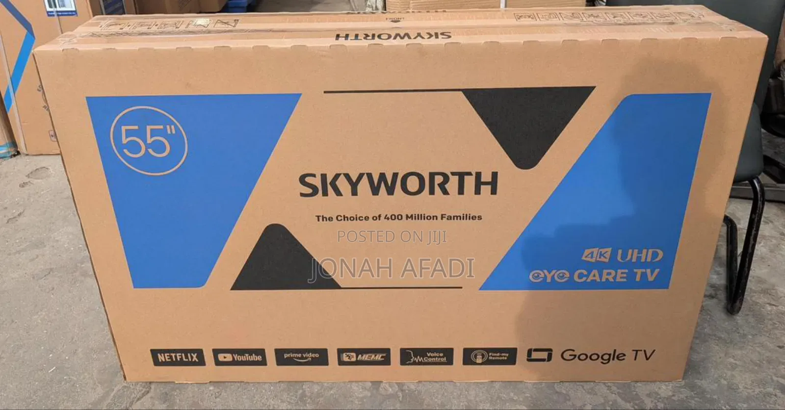 Skyworth 55" Uhd Smart Google Tv Led
