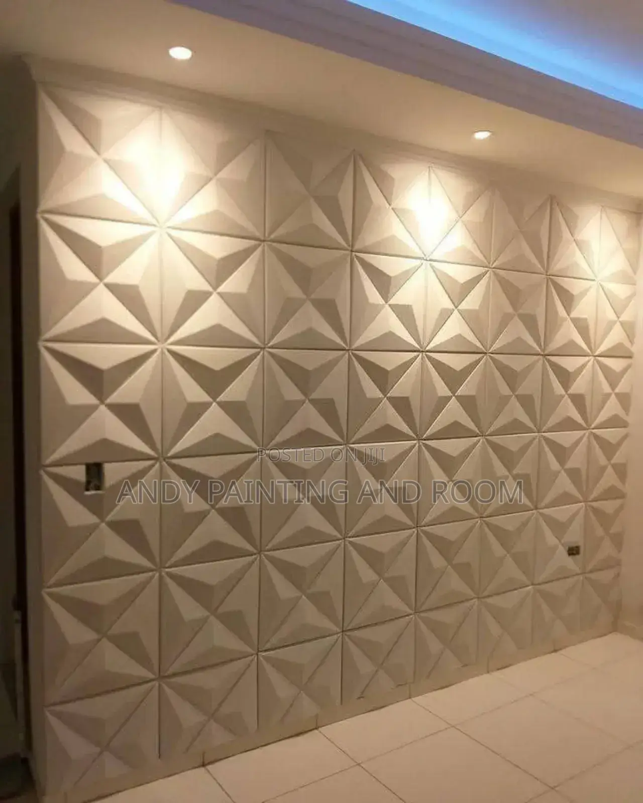 Professional 3d Wall Panels Installation