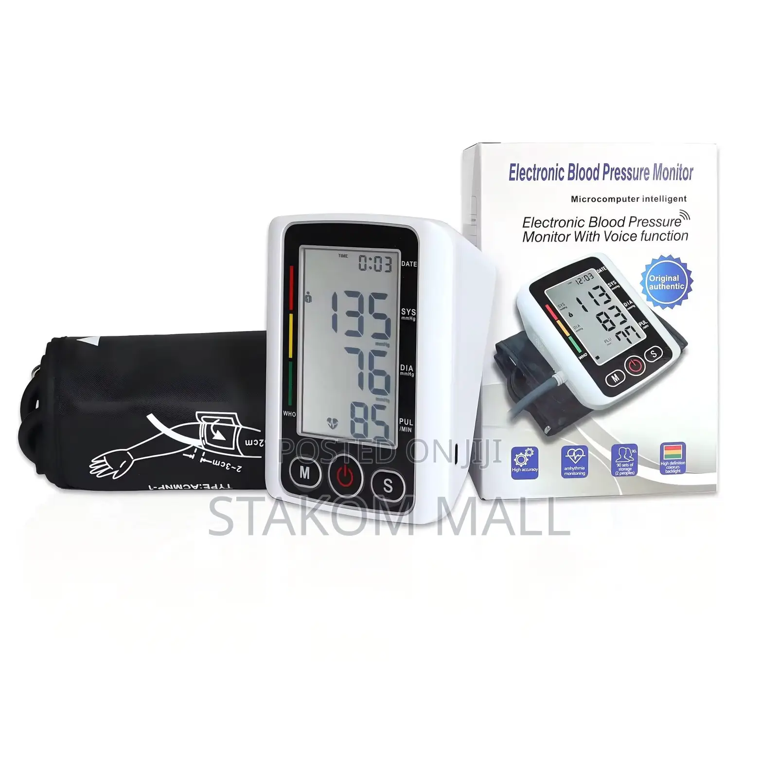 Digital Blood Pressure Heartbeat Monitor