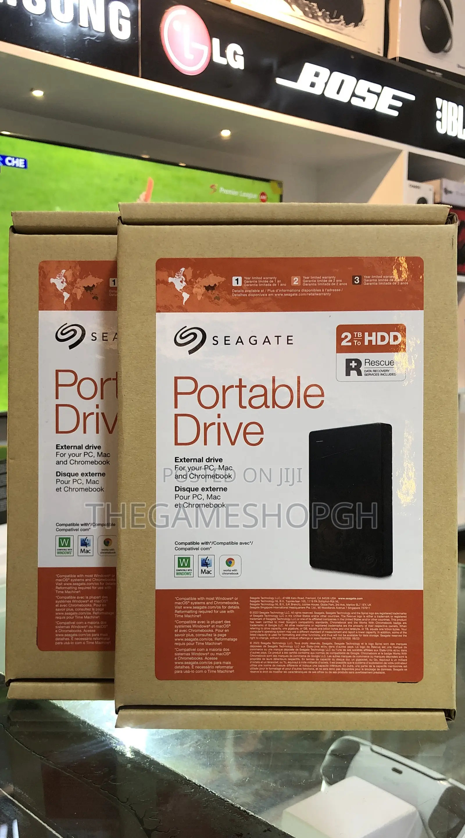 Original Seagate Expansion Hard Drive 2tb