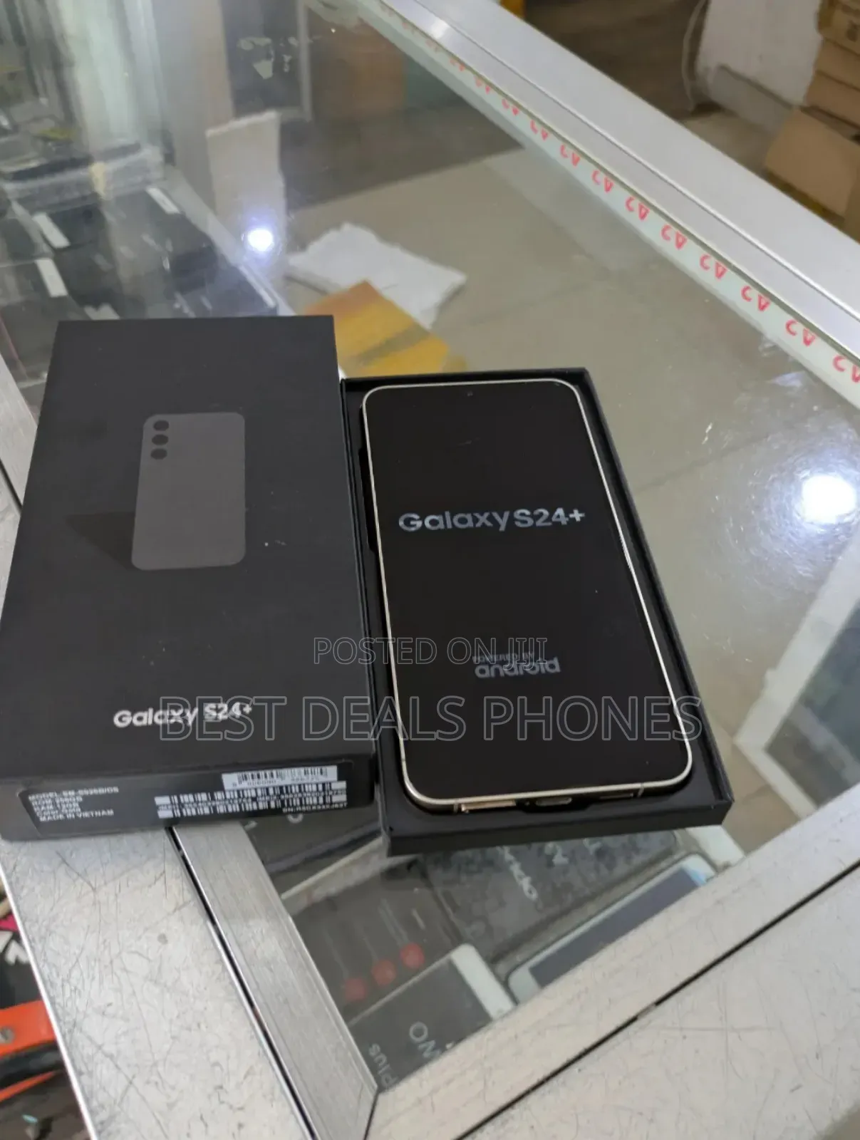 New Samsung Galaxy S24 Plus 256 GB Black
