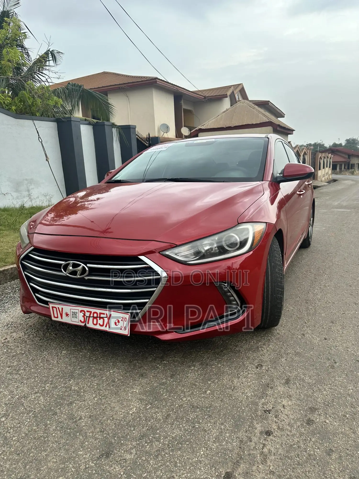 Hyundai Elantra 2018 Red