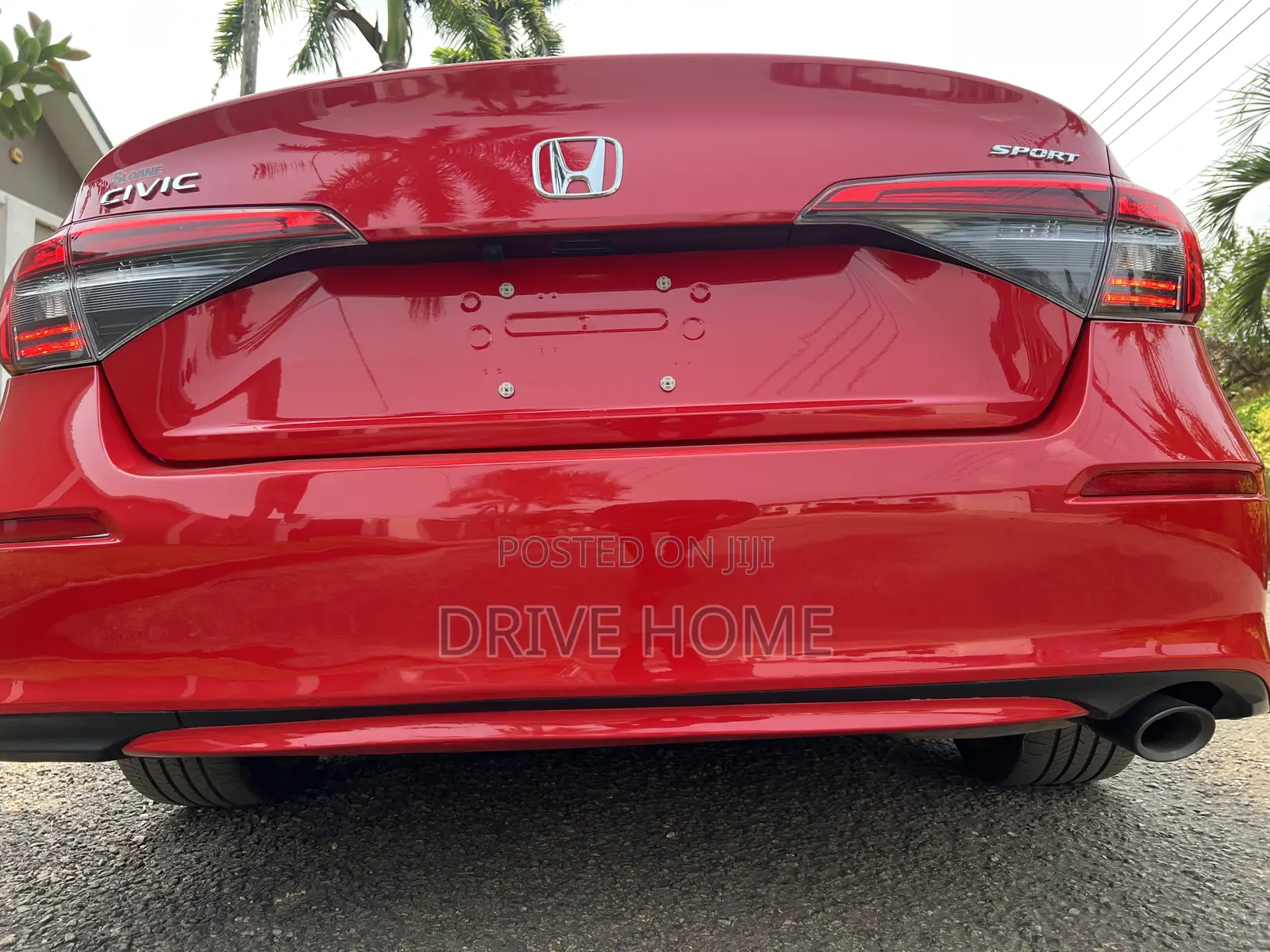 Honda Civic Sport CVT 2024 Red