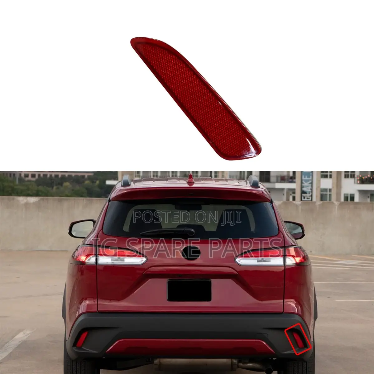 Toyota Corolla Cross 2021 Rear Bumper Reflector