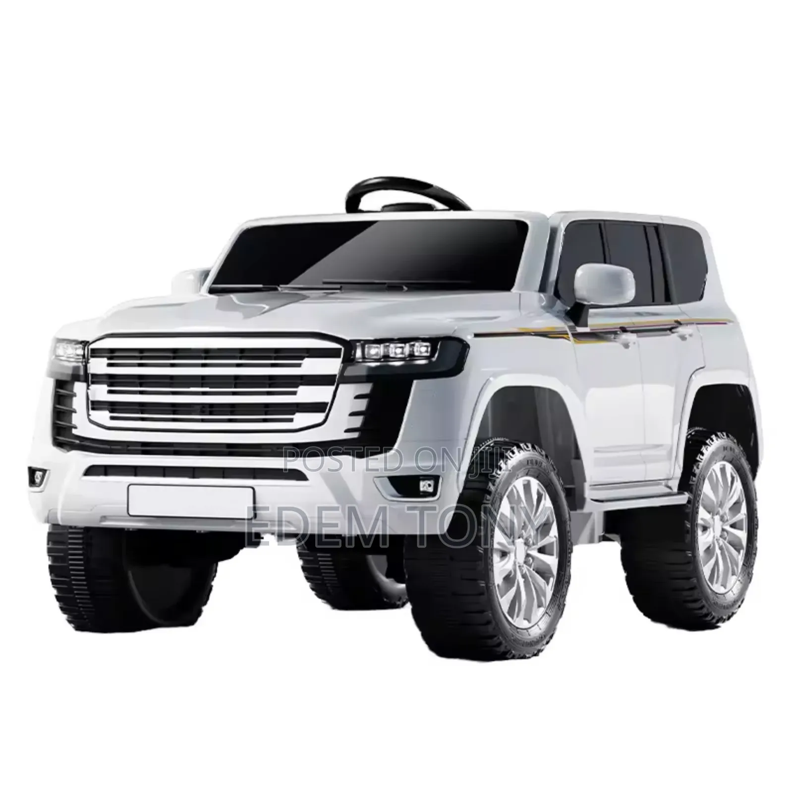 12v Licensed Toyota Land Cruiser Ride-on Truck For Kids