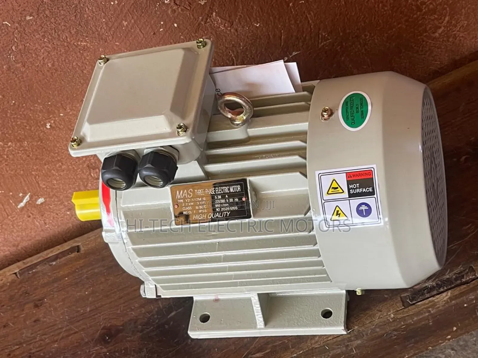 5.5hp (4kw) 960rpm Low Speed Three Phase Electric Motor – 380/660v