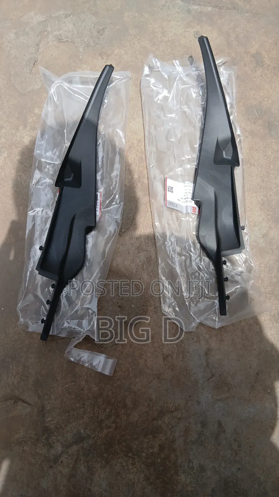 Honda Civic 2016 Wiper Panel Ends Pair