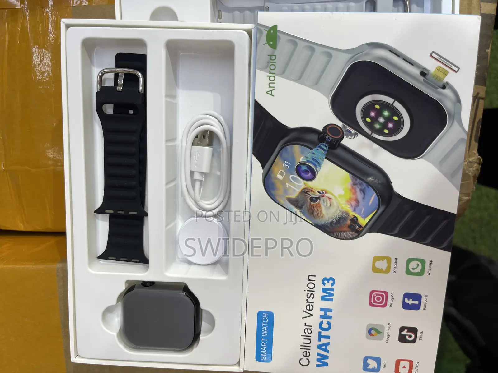 M3 Cellular Version Android Sim Slot Phone Watch