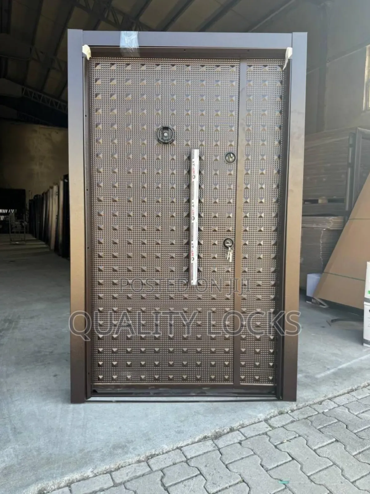 Unique Metal Security Door One and Half