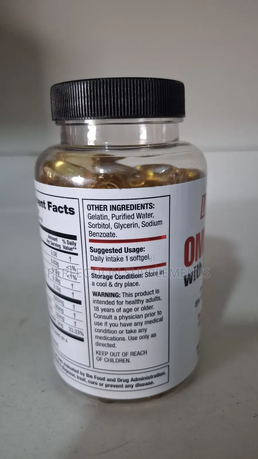 Labrada, Omega 3 With Vitamin E, 90 Softgels