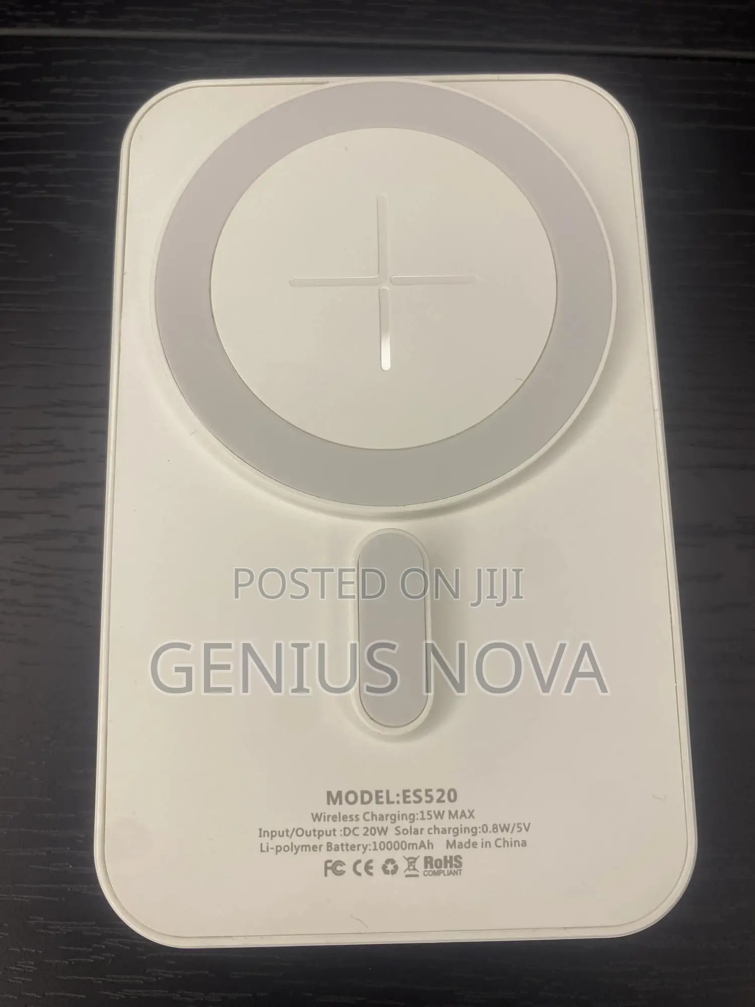 Magnetic,Solar,Wireless Power Bank