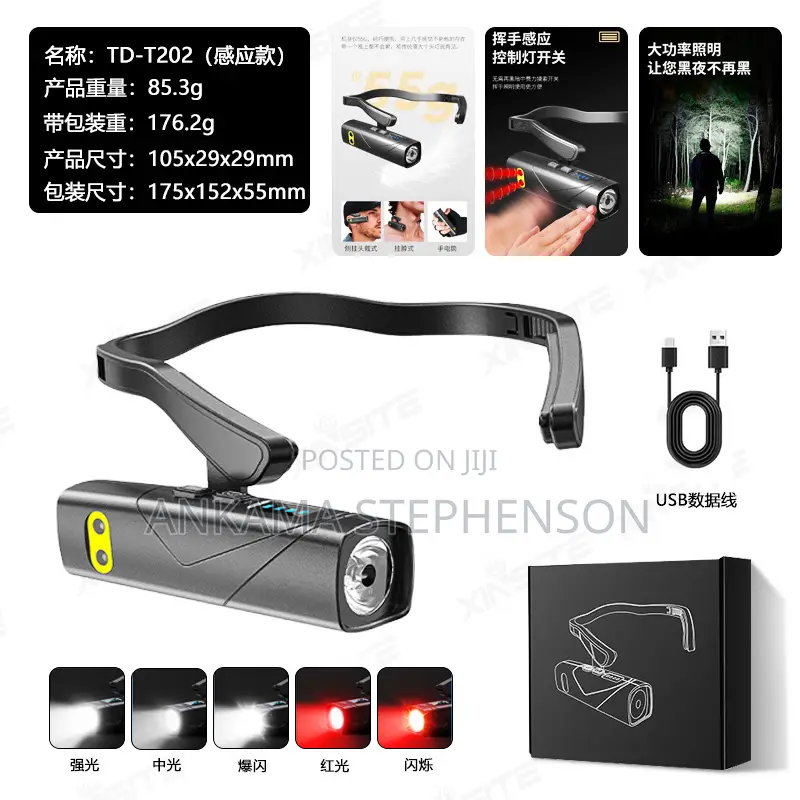 Outdoor Headlamp and Touch Light