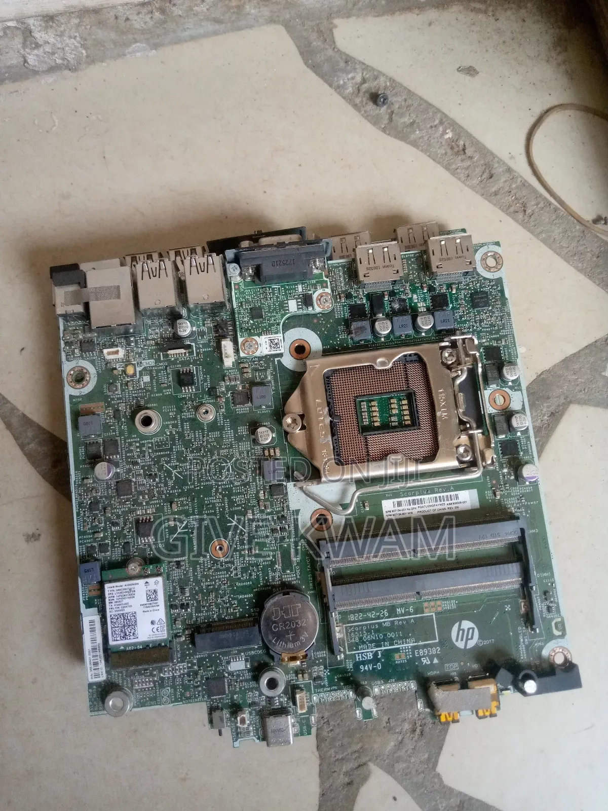 Elitedesk 800 G3 Board