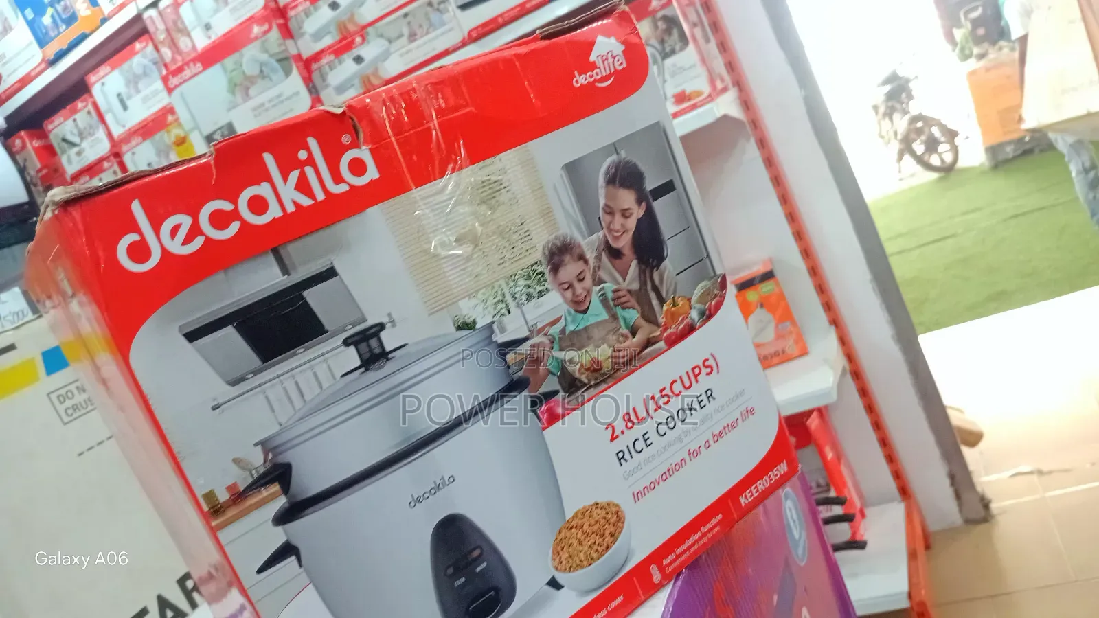 Decakila 2.8l Electric Rice Cooker – Ideal for Big Portions