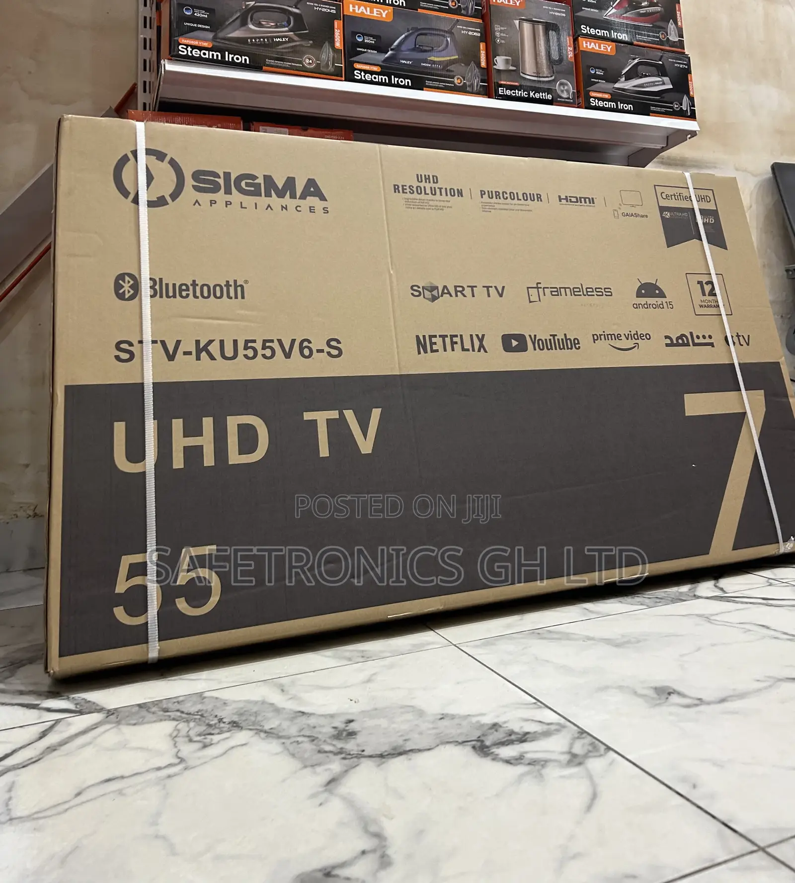 Purchase Sigma 55 Inch Satellite Uhd Led Digital Android Tv