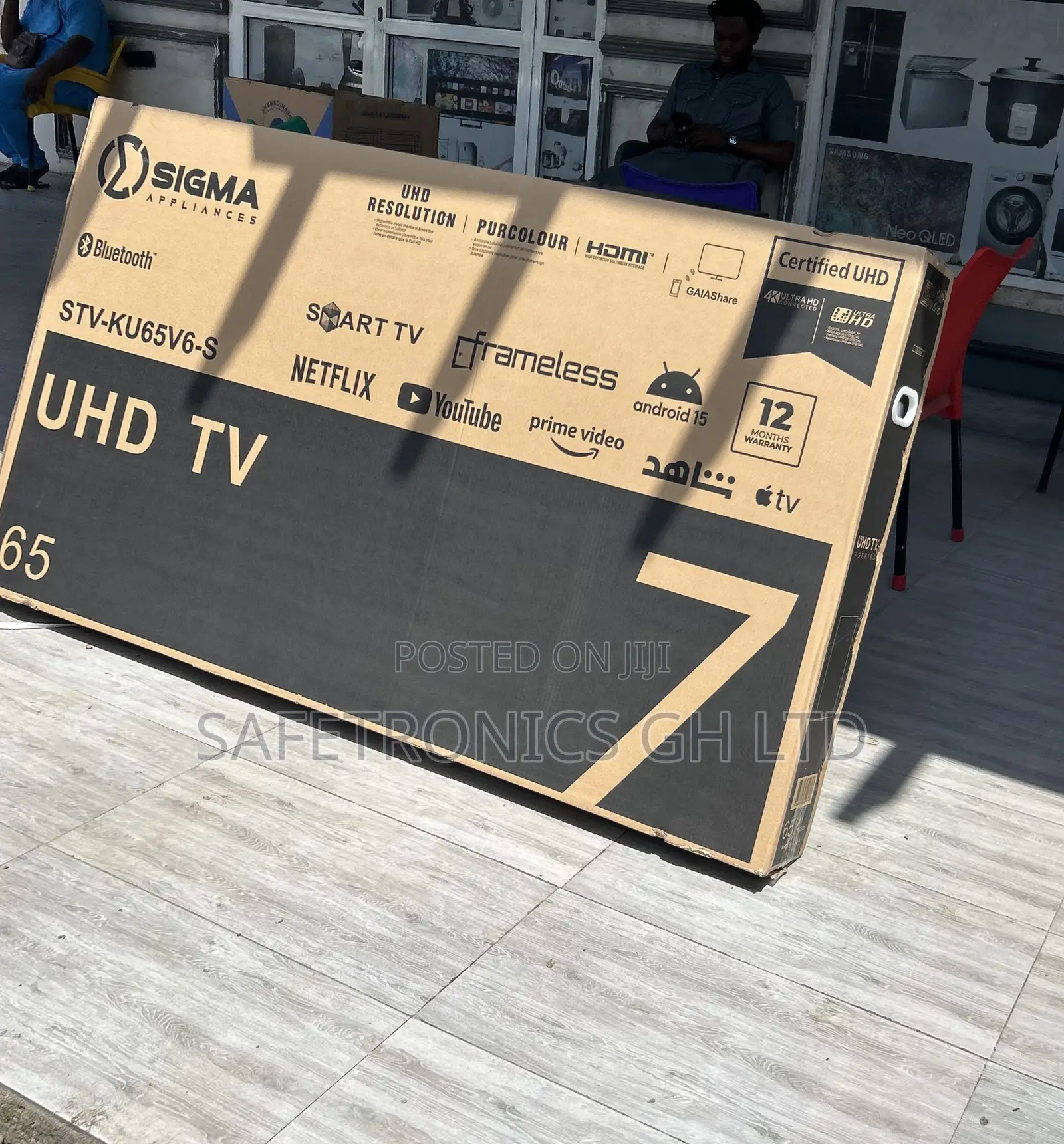Most Affordable 65 Inch Smart Uhd Android Digital Satellite Sigma 