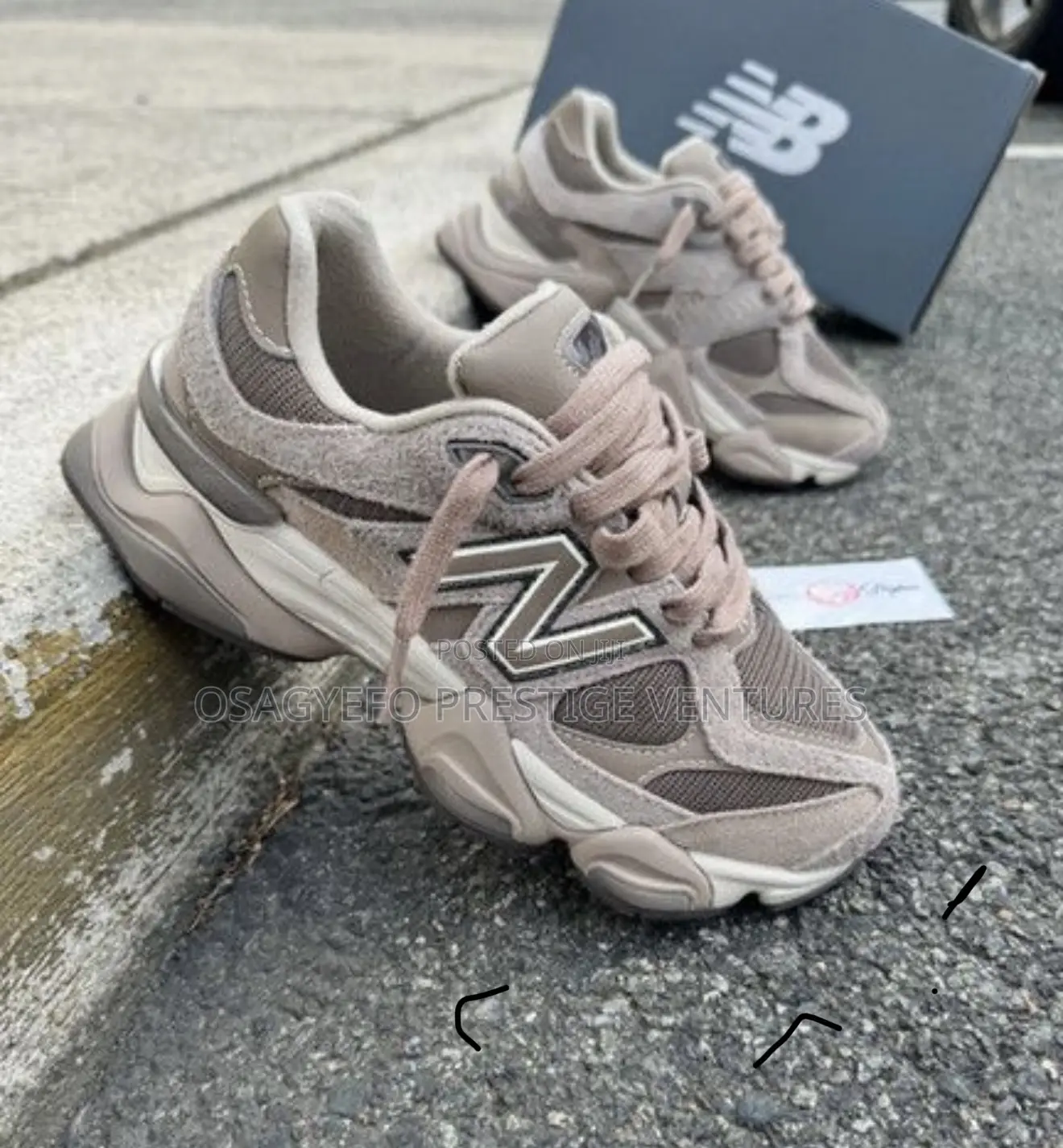 Quality New Balance 9060 Suede Brown