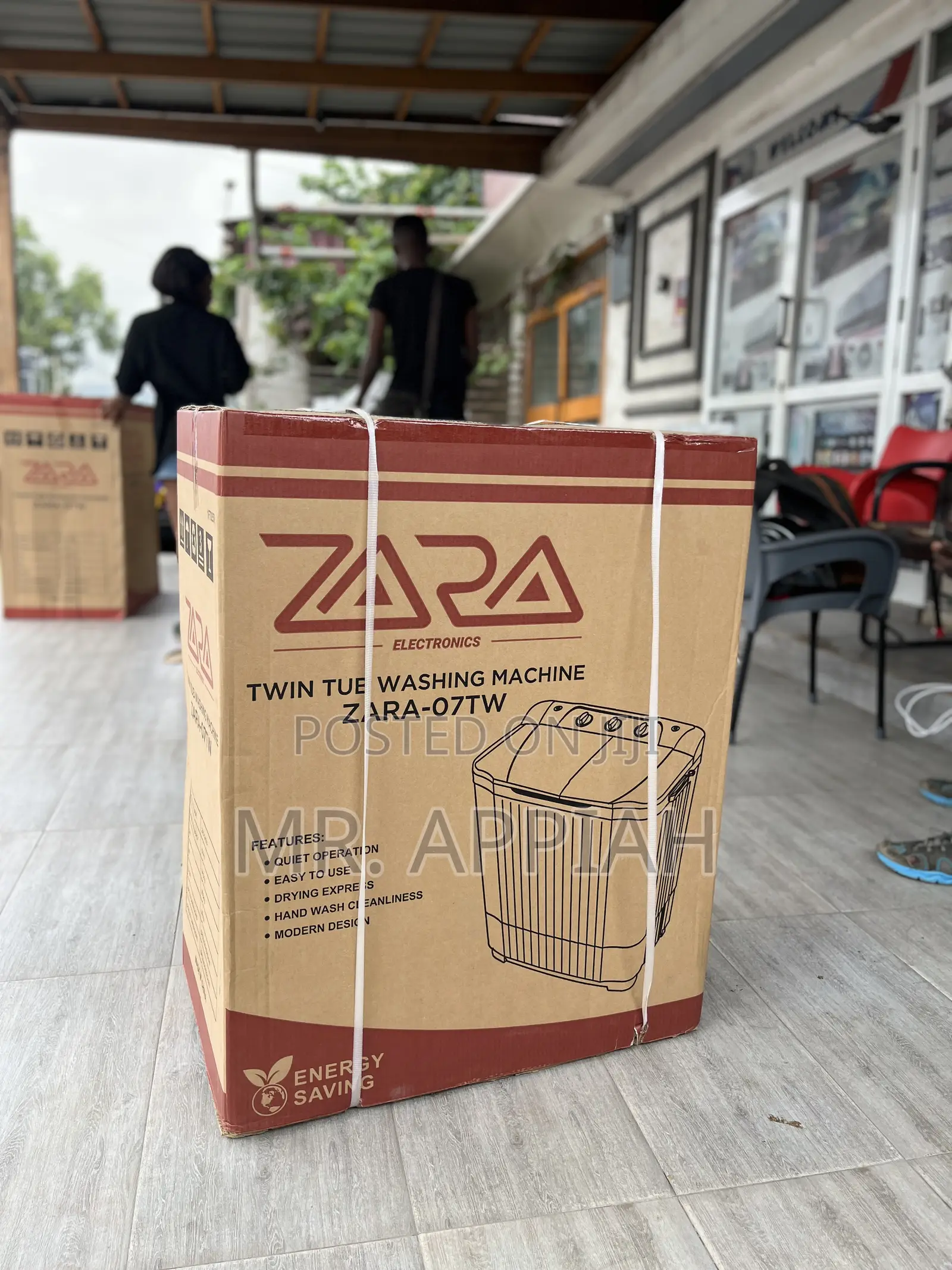Efficient Zara 7kg Semi-Automatic Electric Washing Machine ,