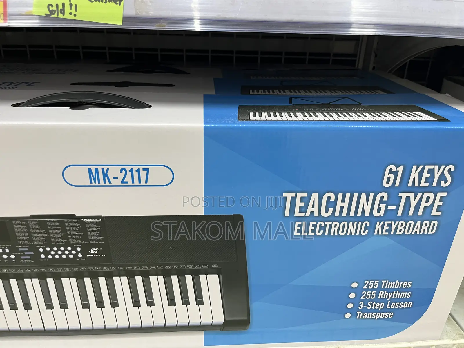 61 Keys Teaching-Type Electronic Keyboard With Transpose