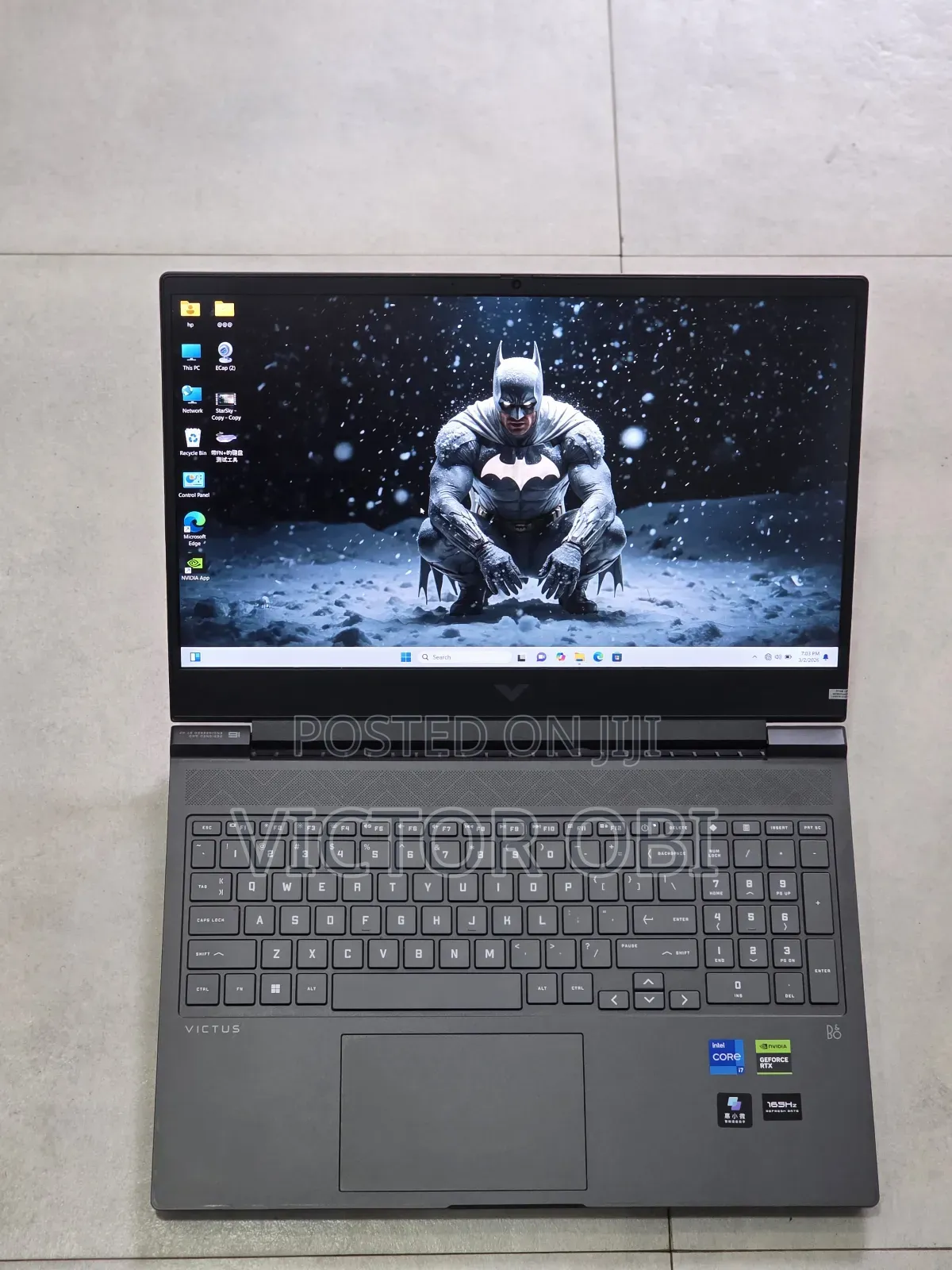 Laptop HP Victus 16 16GB Intel Core i7 SSD 1T