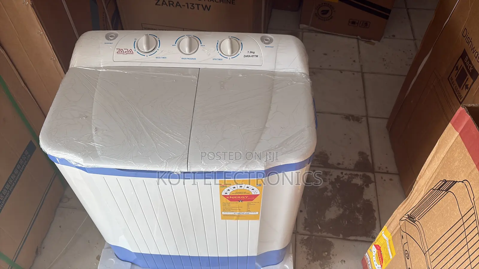 A New Wash Course Soft Normal Zara 7kg Top Load Washing Machine